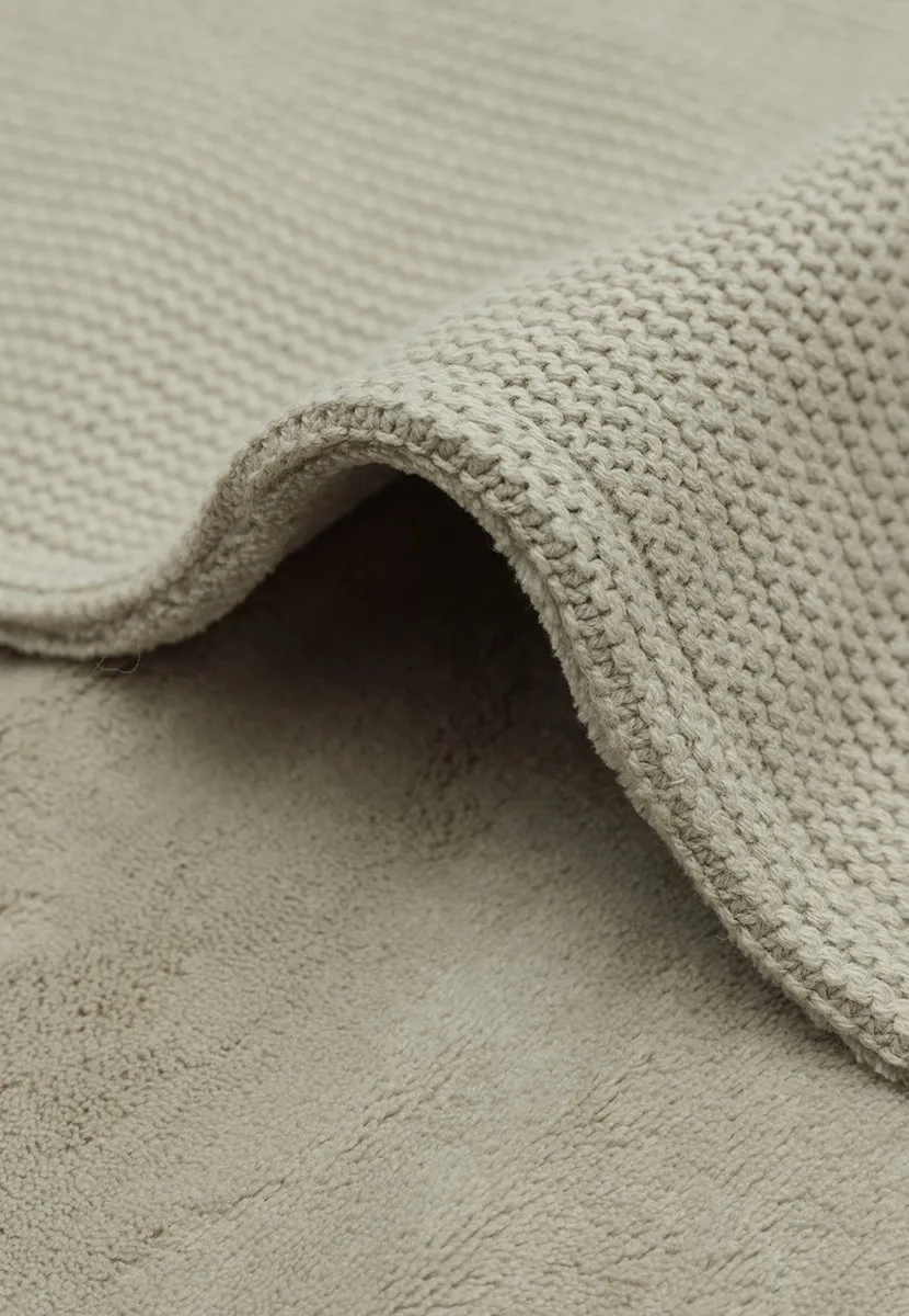 Jollein Basic Knit Deken Ledikant 100x150cm - Olive Green