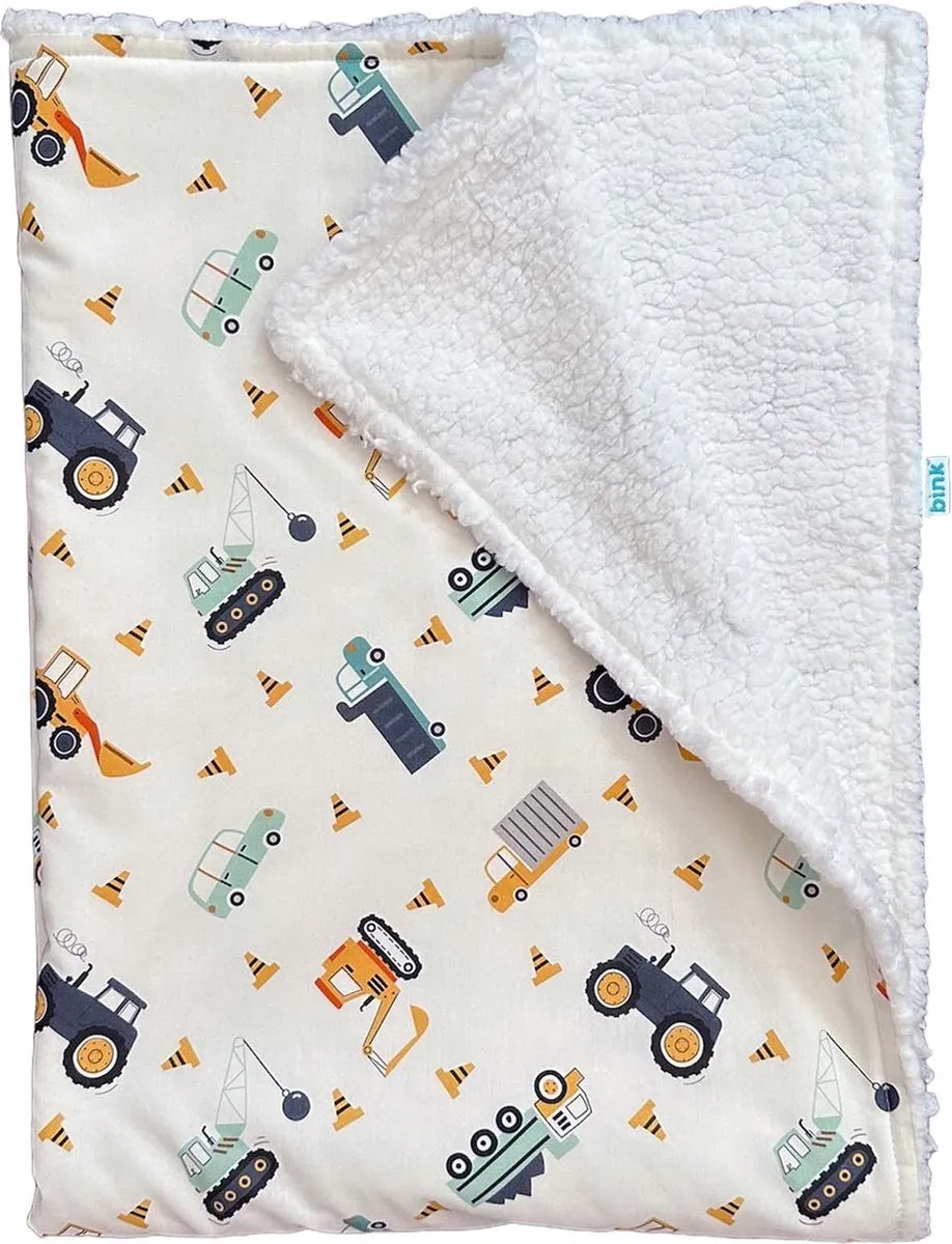 BINK Bedding Ledikantdeken Bram 100x150cm - 4 Kleuren