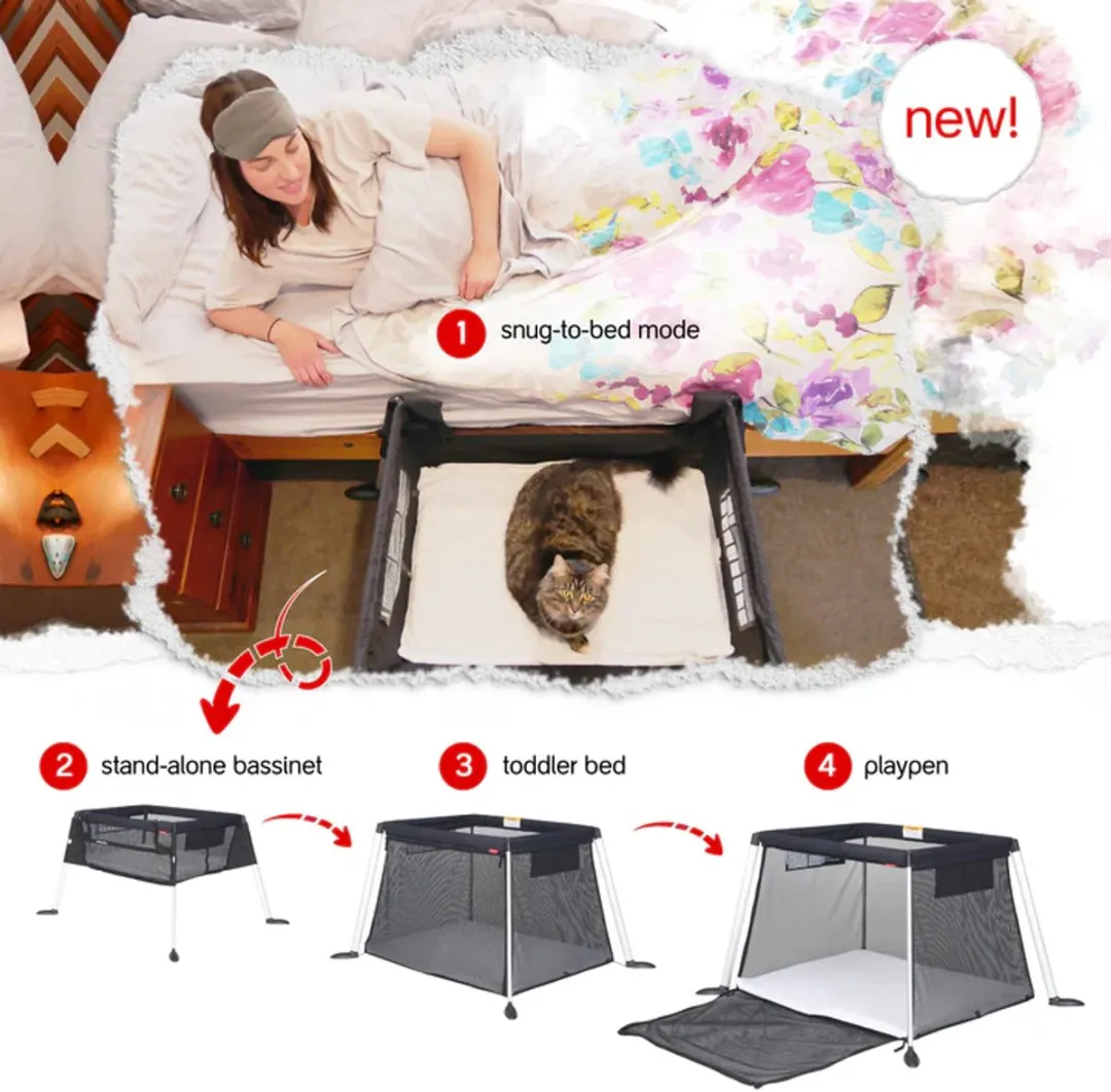 Phil & Teds 4-in-1 Reisbedje (Traveller)