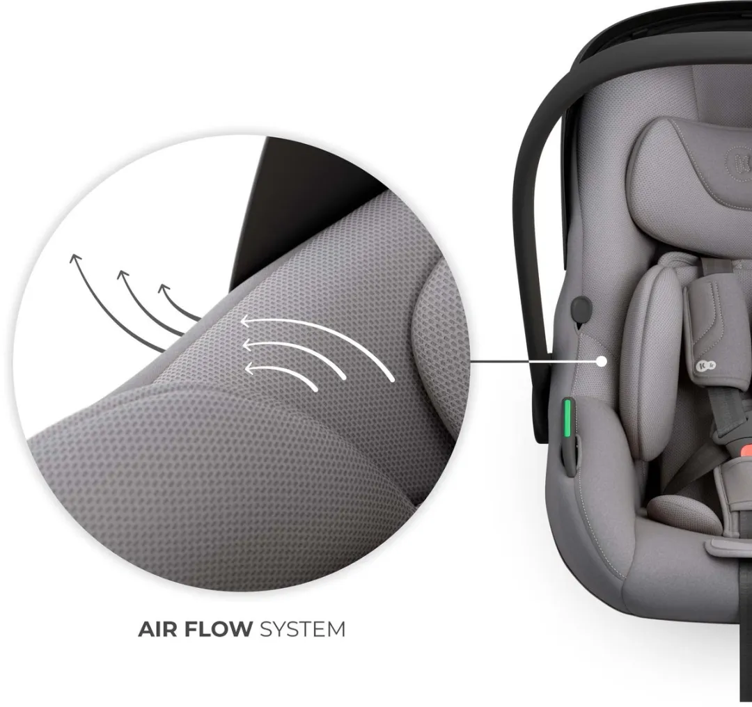 Kinderkraft I-LITE Autostoel ENDURA SAFE FX Isofix - Grijs