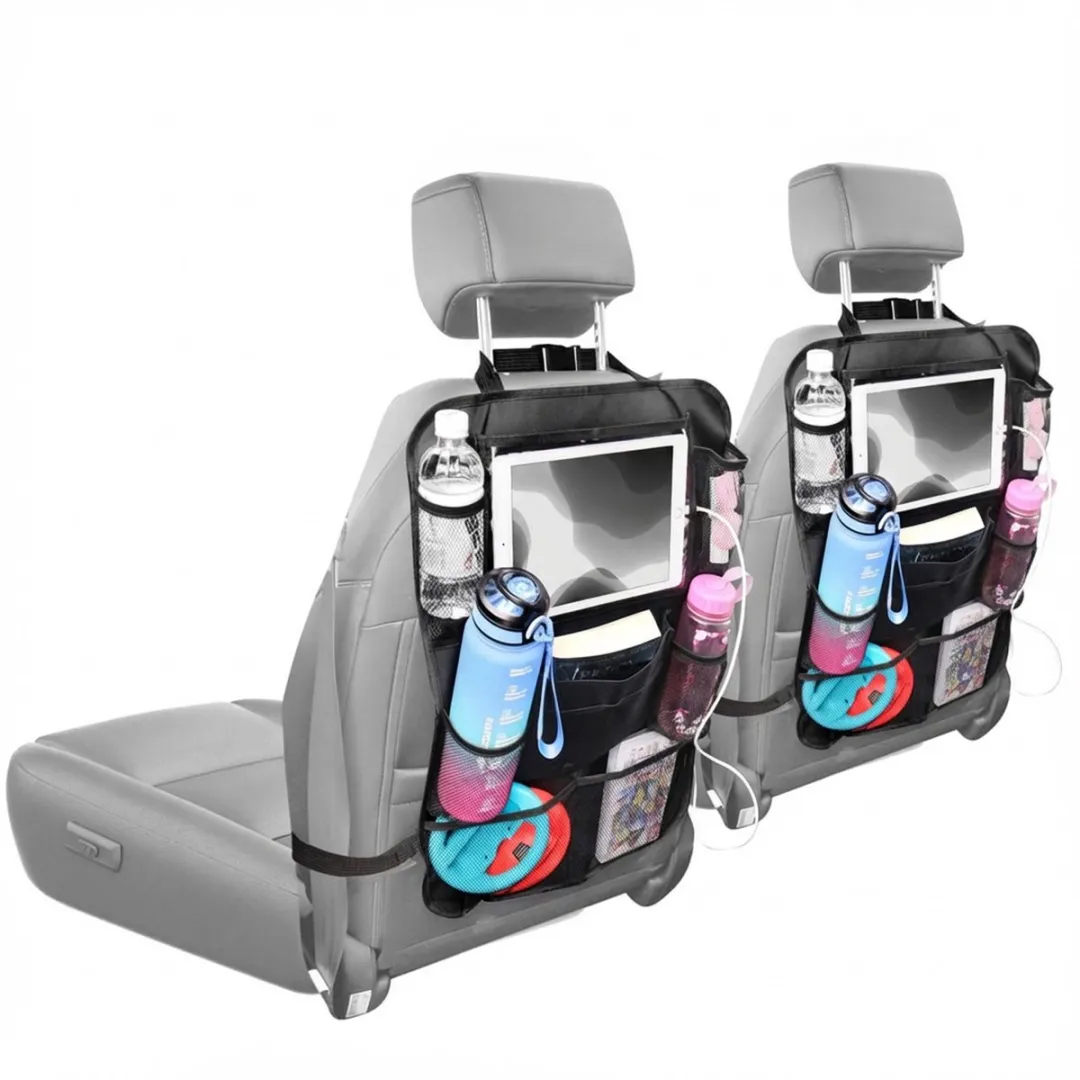 Imoshion Autostoel Organizer 2-Pack - 9 Opbergvakken - Tablethouder