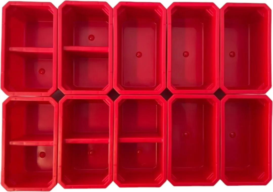 Toolbrothers RHINO Containerset Nr. 3 Werkplaatswand - Rood/Zwart - afbeelding 3 van 6