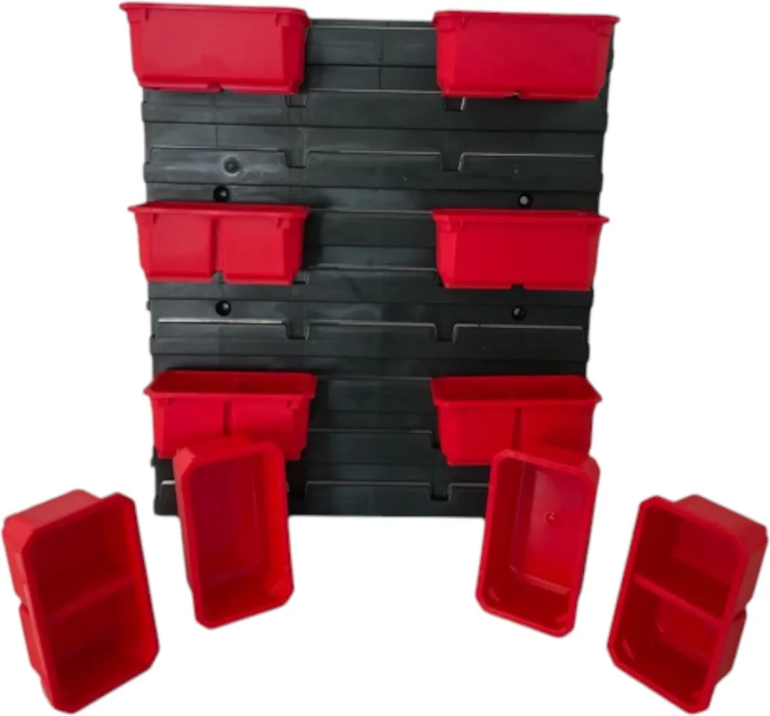 Toolbrothers RHINO Containerset Nr. 3 Werkplaatswand - Rood/Zwart - afbeelding 5 van 6