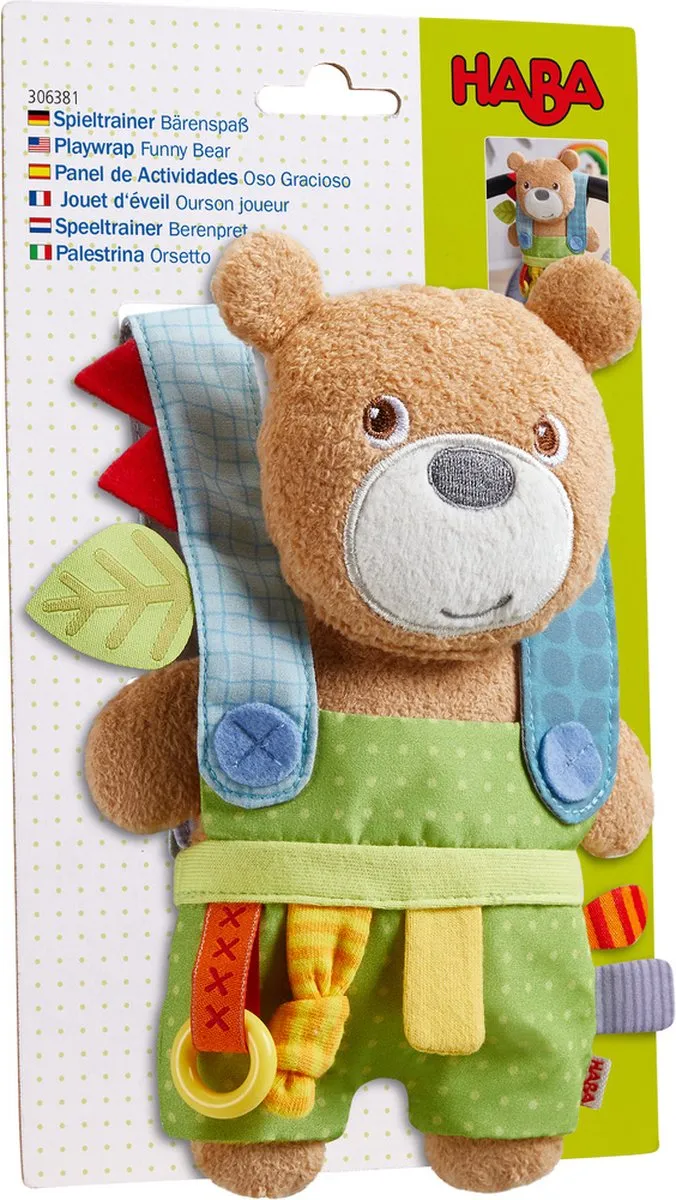 Haba Berenpret Junior Hangfiguur - 2-delig Multicolor