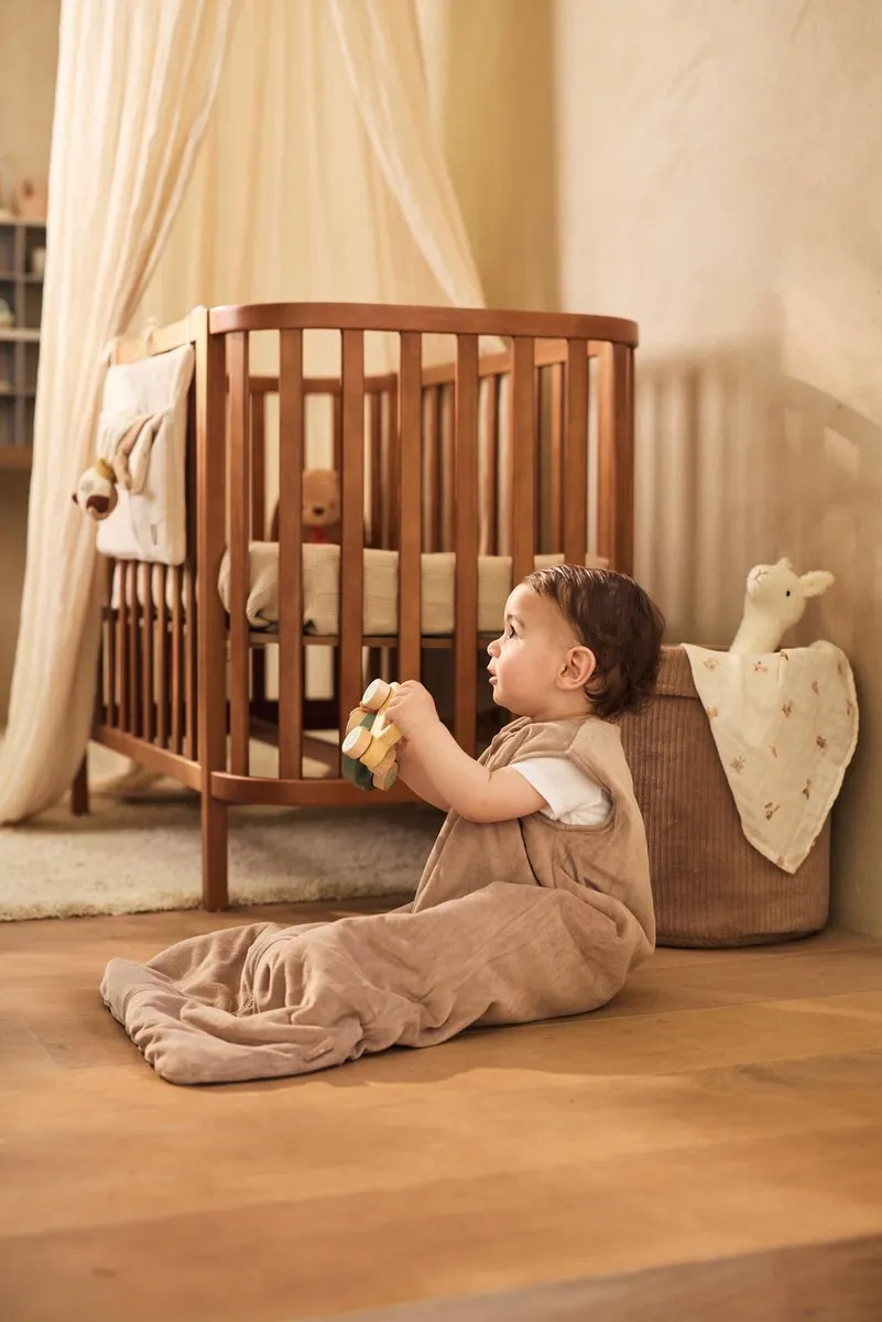 Jollein Slaapzak Baby 110cm Velvet Milky Coffee - afbeelding 6 van 6