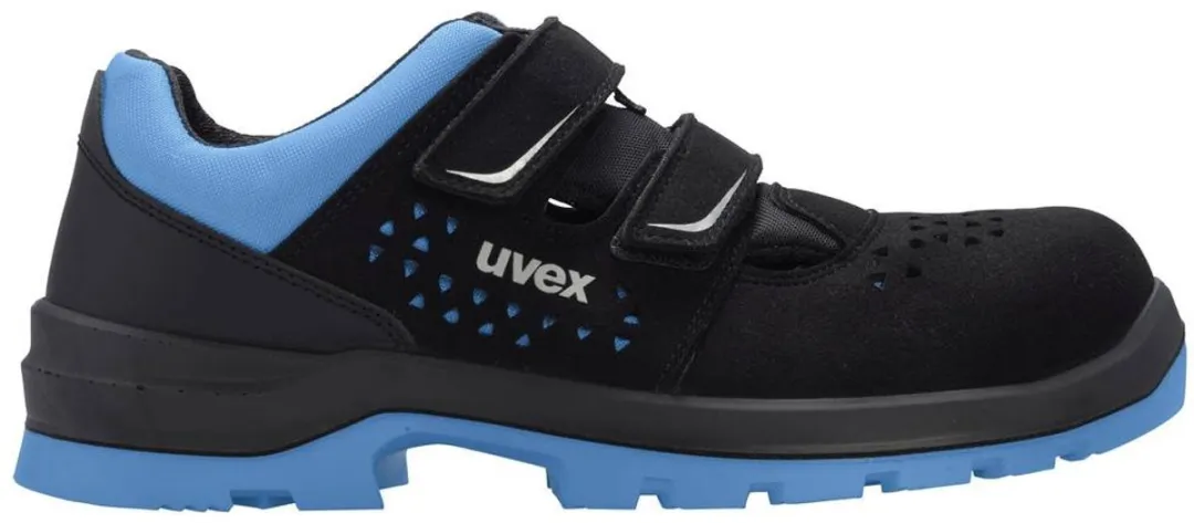 Uvex 2 Xenova 9553244 Veiligheidsandalen ESD S1P - 44 - Zwart/Blauw