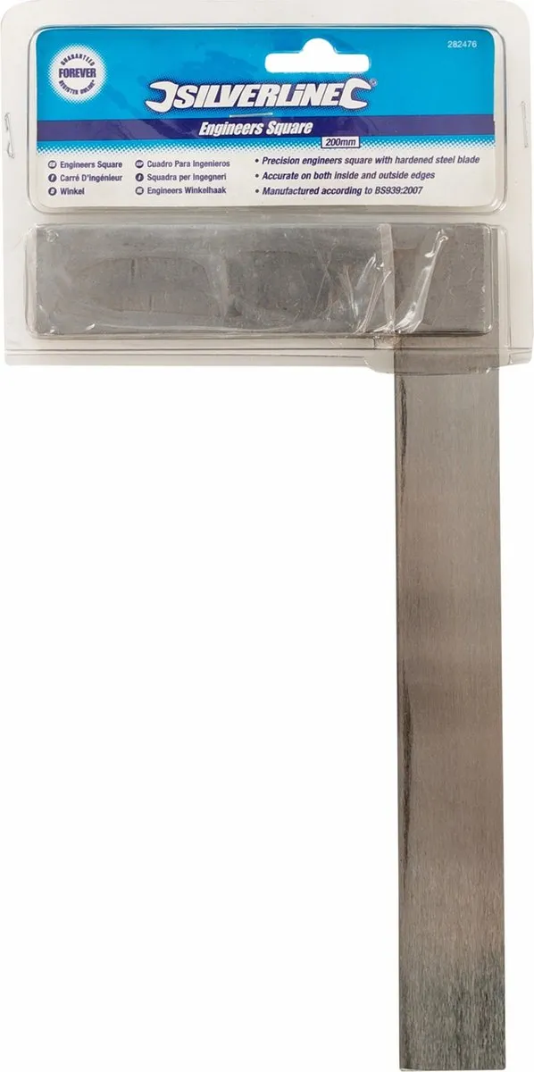Silverline Blokhaak 200mm - Gehard Staal