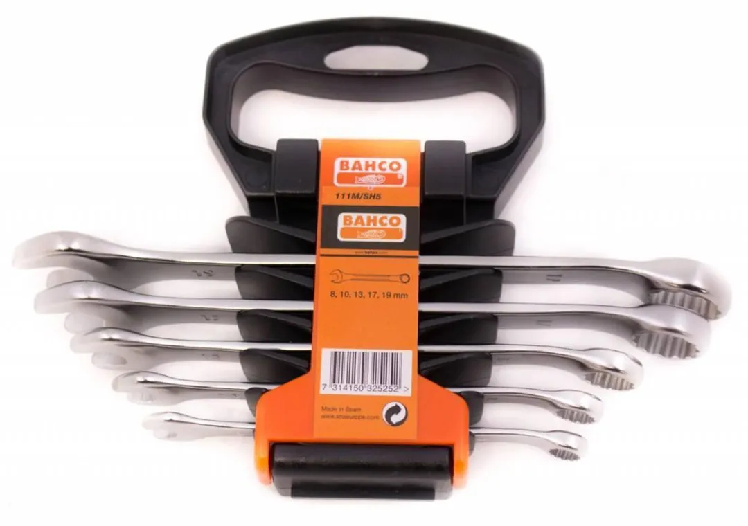 Bahco Ringsteeksleutelset 5-delig 8-19mm