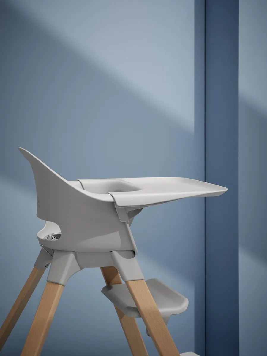 Stokke Clikk Kinderstoel Cloud Grey - Alles-in-één