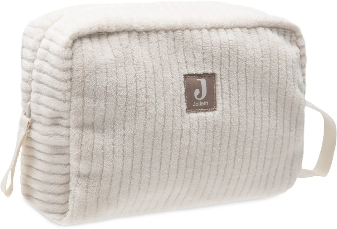 Jollein Luieretui Cloudy Rib 21x14cm - Oatmeal