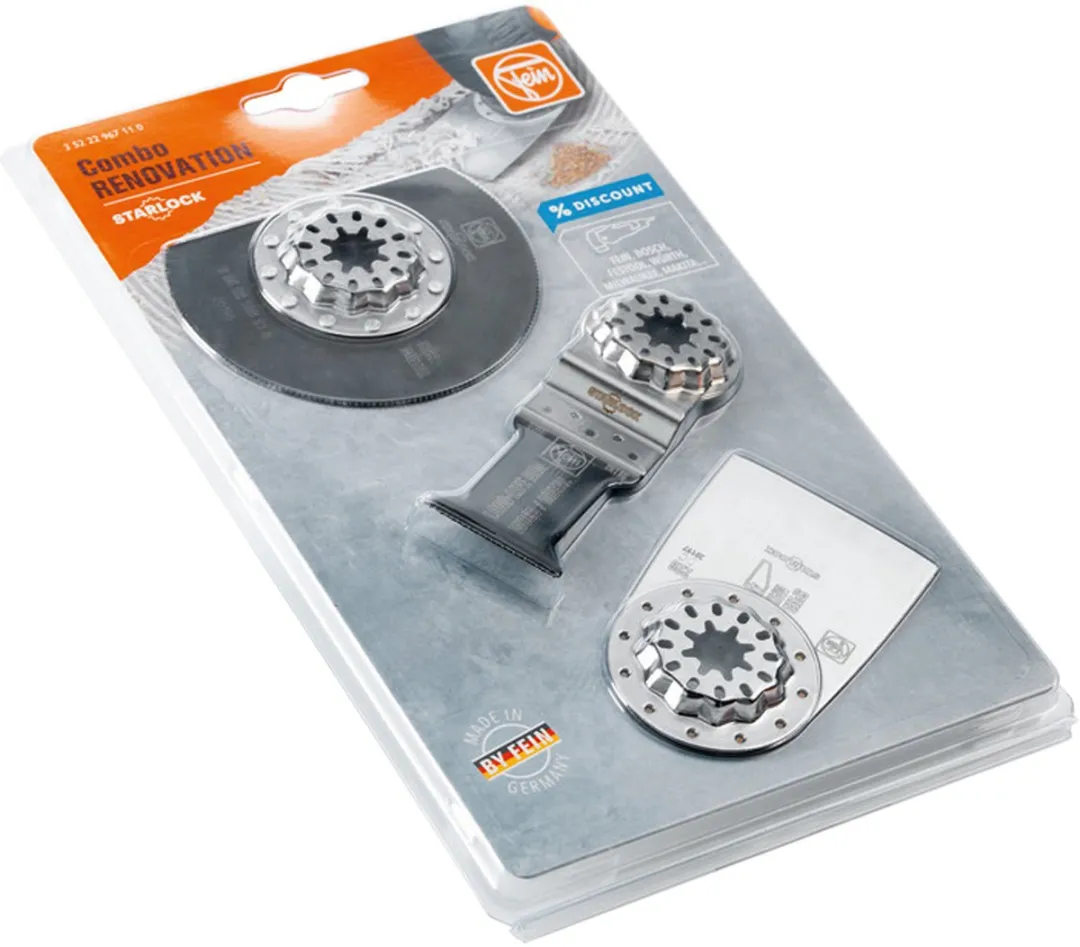 Fein Starlock Zaagbladenset 3-delig - Oscillerend