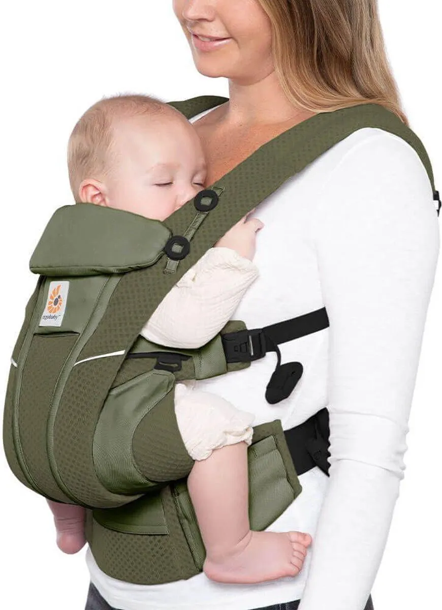 Ergobaby Omni Breeze Draagzak - Olive Green