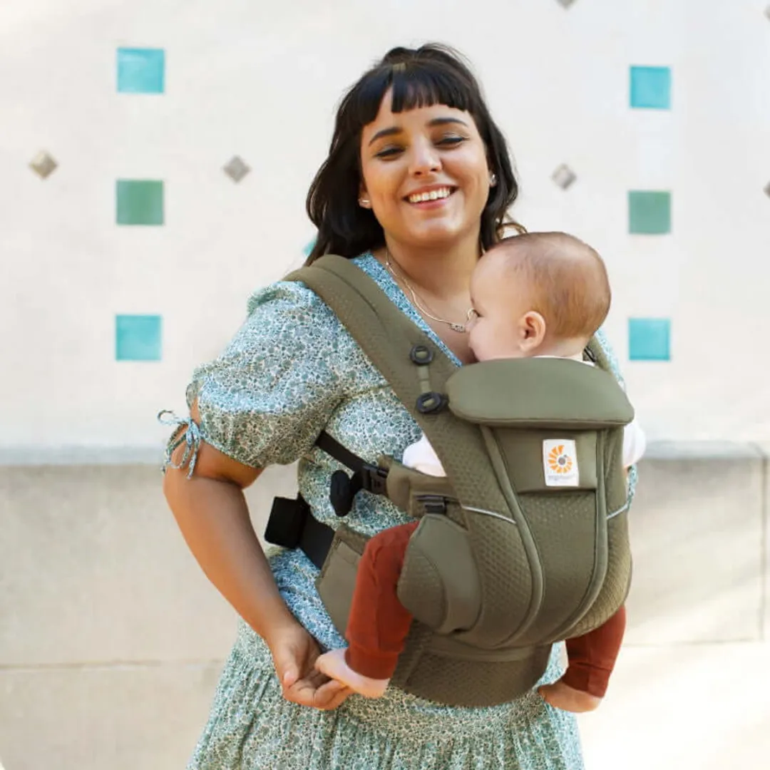 Ergobaby Omni Breeze Draagzak - Olive Green
