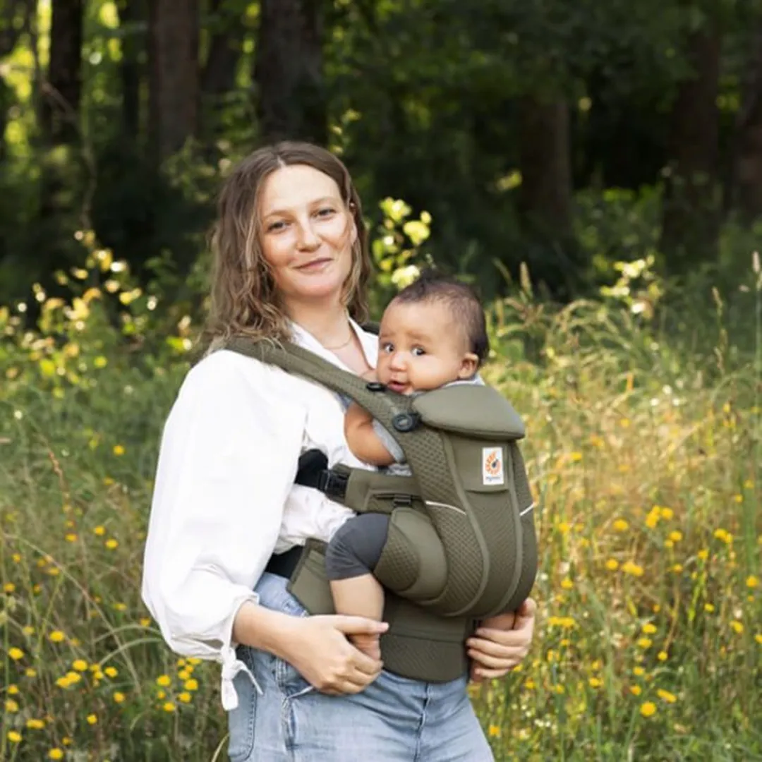 Ergobaby Omni Breeze Draagzak - Olive Green
