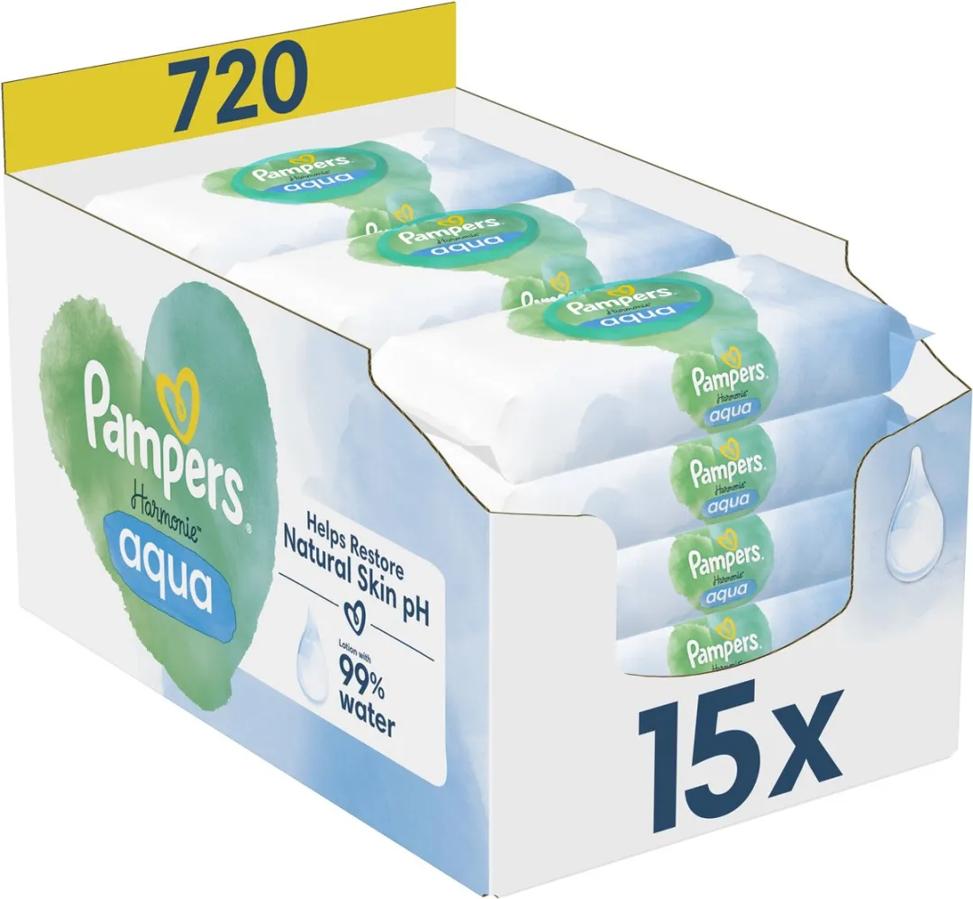 Pampers Harmonie Aqua Babydoekjes