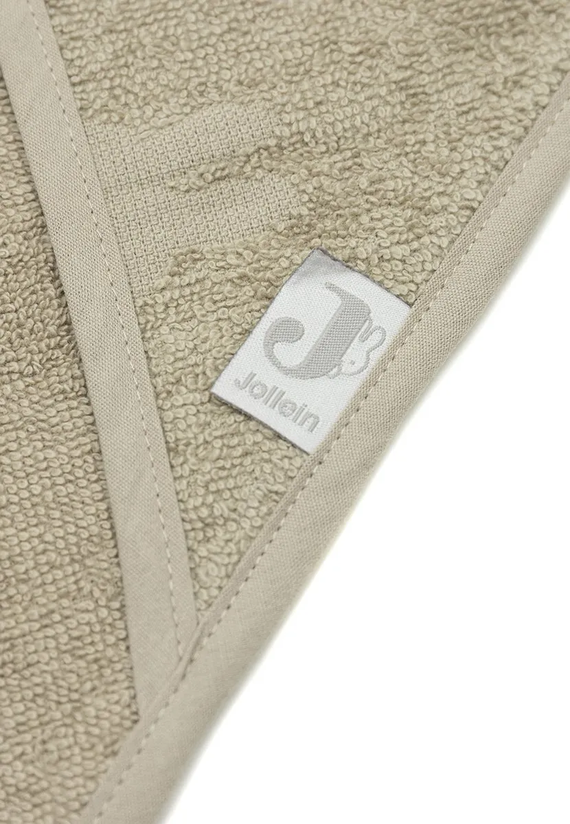 Jollein x Nijntje Badcape Badstof 75x75cm - Olive Green