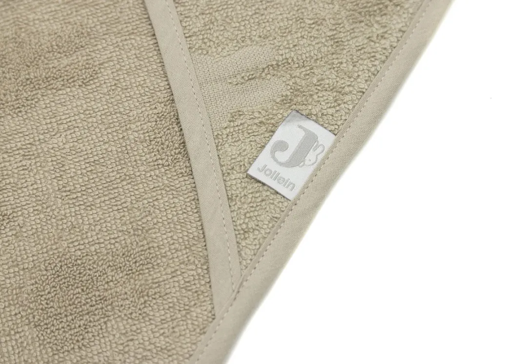 Jollein x Nijntje Badcape Badstof 75x75cm - Olive Green