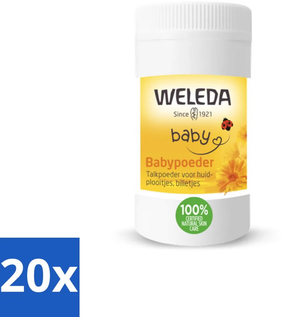 Weleda Calendula Babypoeder 20x20g