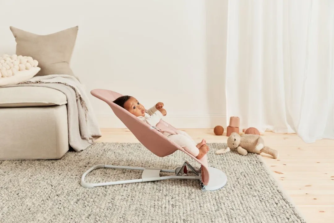 BabyBjörn Wipstoel Bliss Oudroze - Inklapbaar