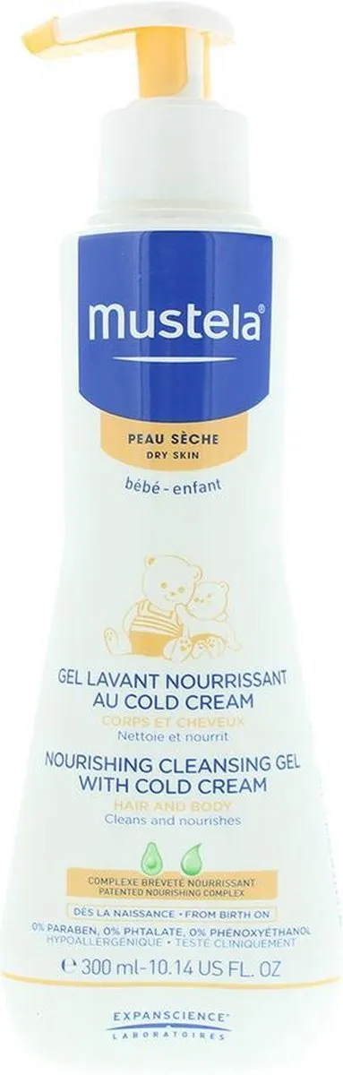 Mustela Voedende Wasgel Cold Cream 300ml