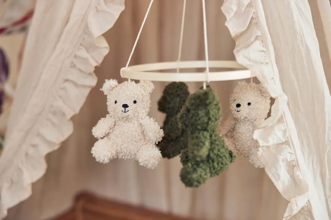 Jollein Baby Mobiel Teddy Bear Leaf Green