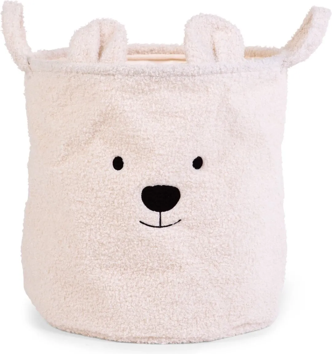 Childhome Opbergmand Teddy Ecru 40x40x40cm