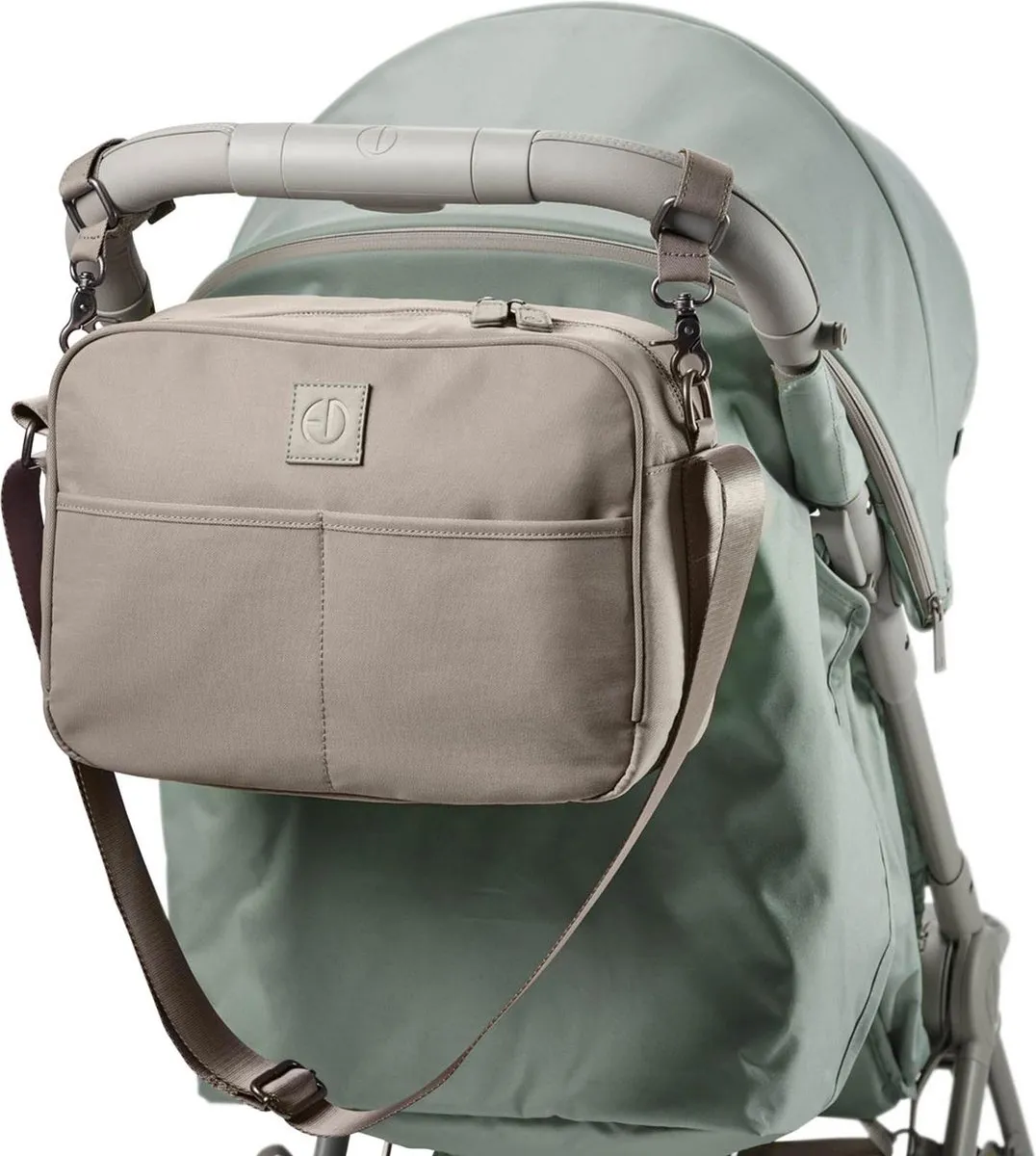 Elodie Moonshell Crossbodytas - Beige/Greige