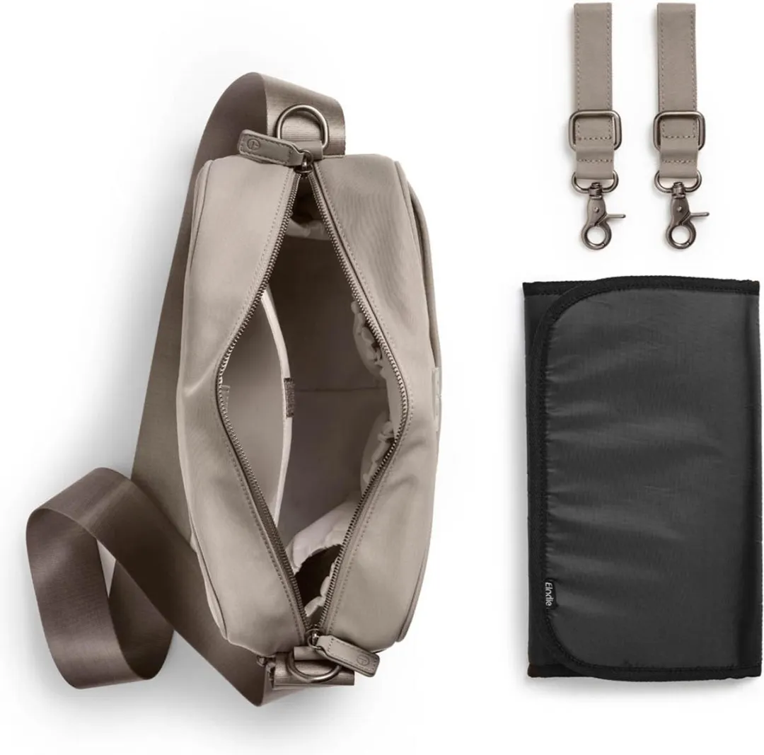 Elodie Moonshell Crossbodytas - Beige/Greige