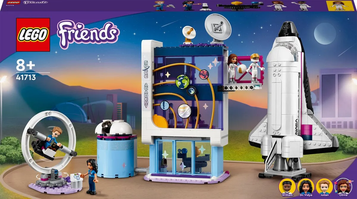 LEGO Friends Olivia Ruimte-Opleiding 41713