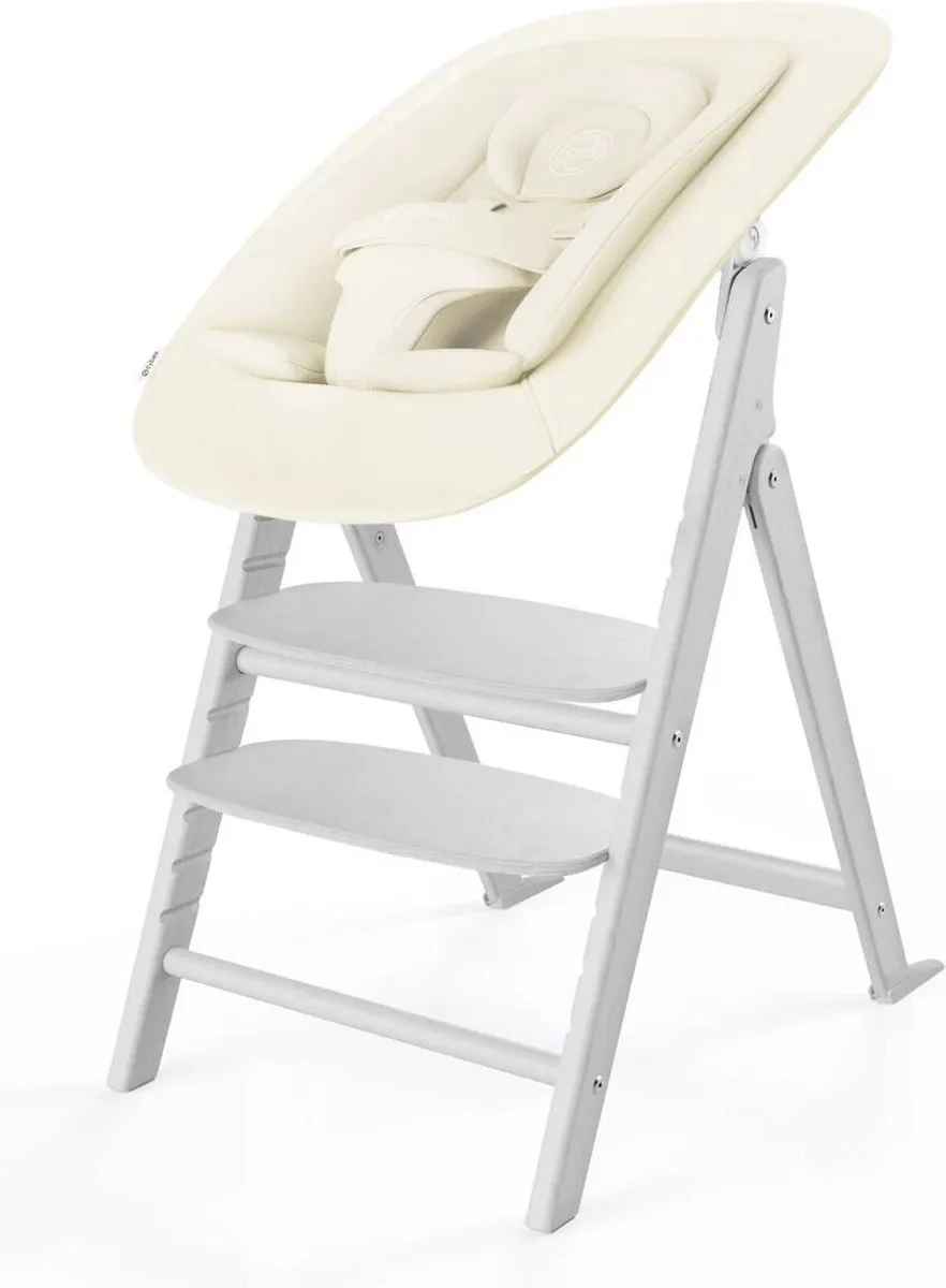 Cybex Click & Fold 4-in-1 Kinderstoel - All White