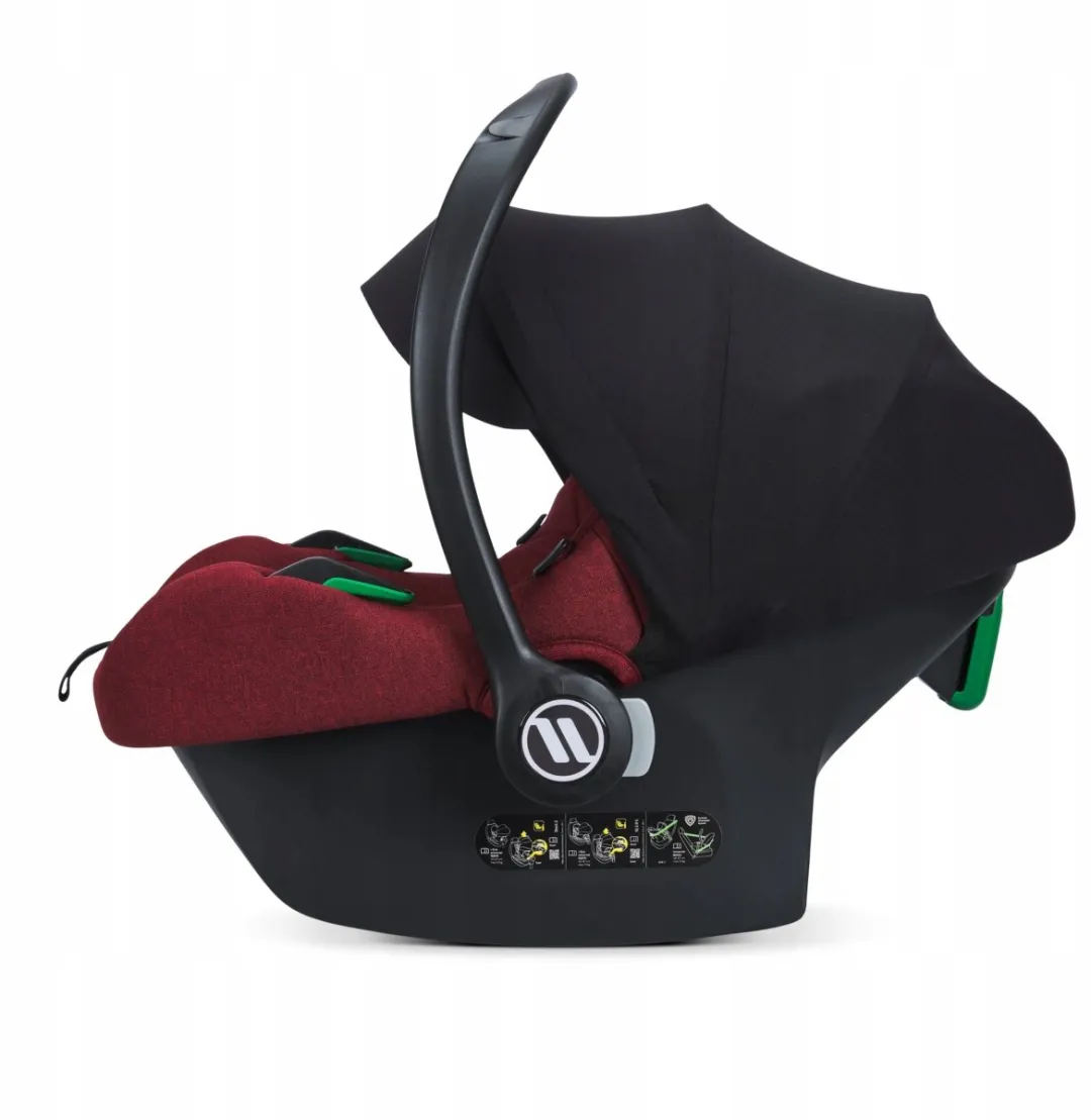 Avionaut Cosmo AirFlow Autostoeltje 0-13kg - Isofix Basis - Rood