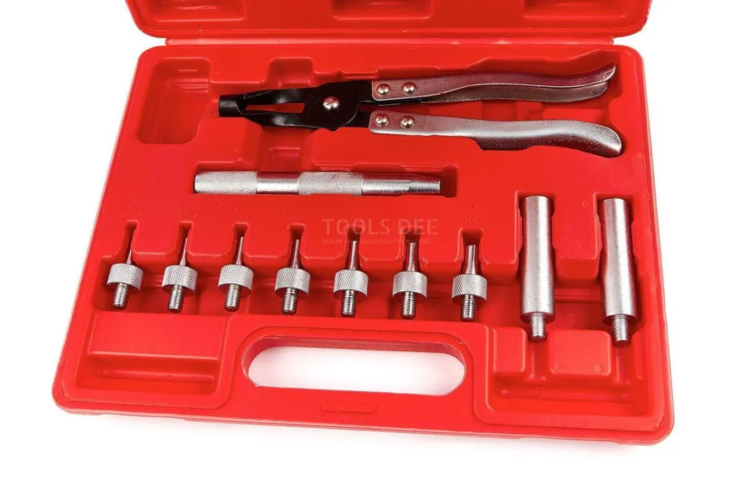 HBM Klepsteel Afdichtrubber Tang Set