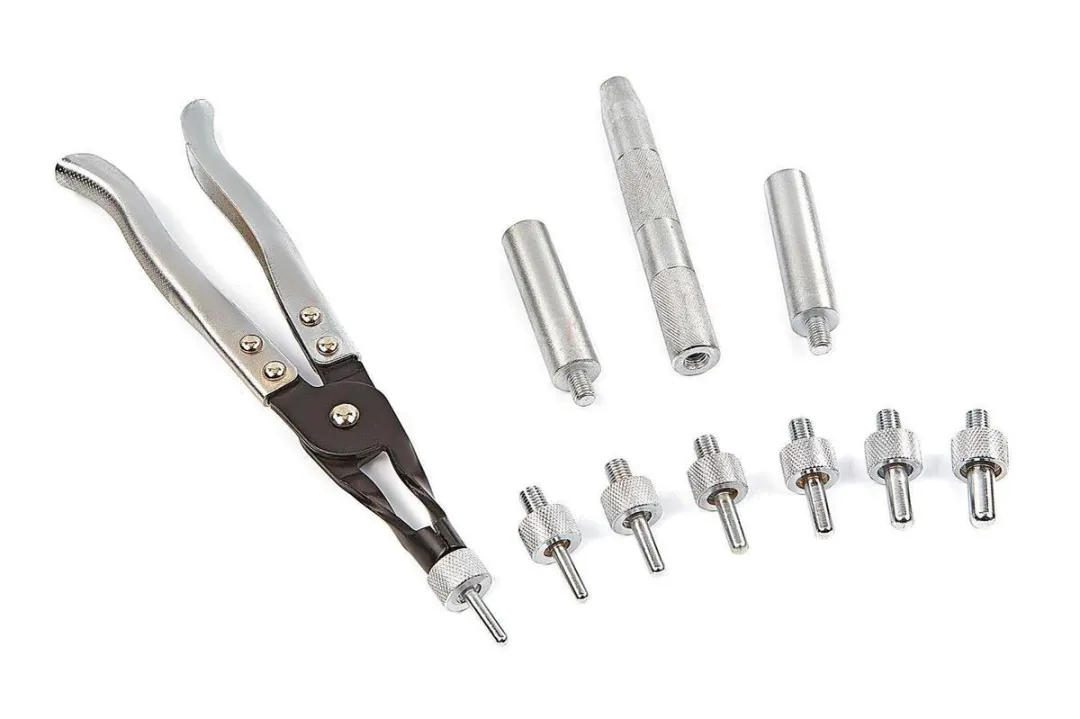 HBM Klepsteel Afdichtrubber Tang Set