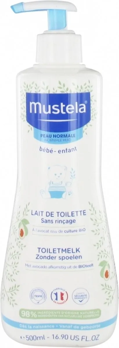 Mustela Toiletmelk Normale Huid 500ml