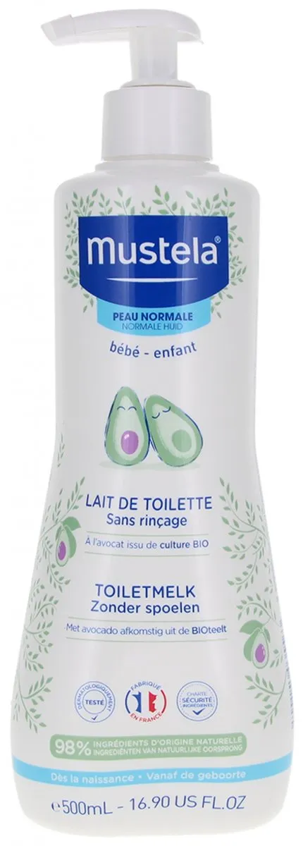 Mustela Toiletmelk Normale Huid 500ml