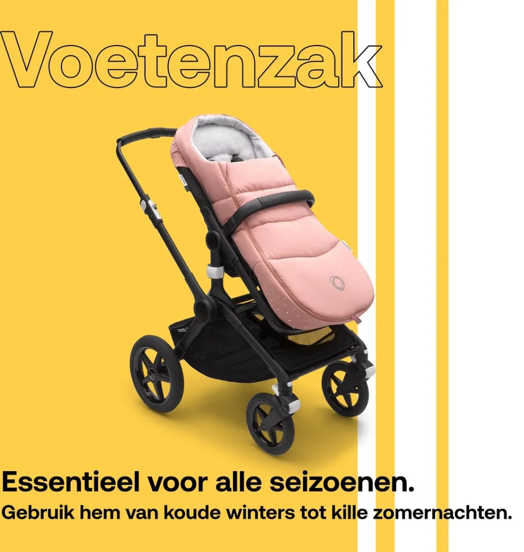 Bugaboo Voetenzak Evening Pink - All-season & Waterdicht