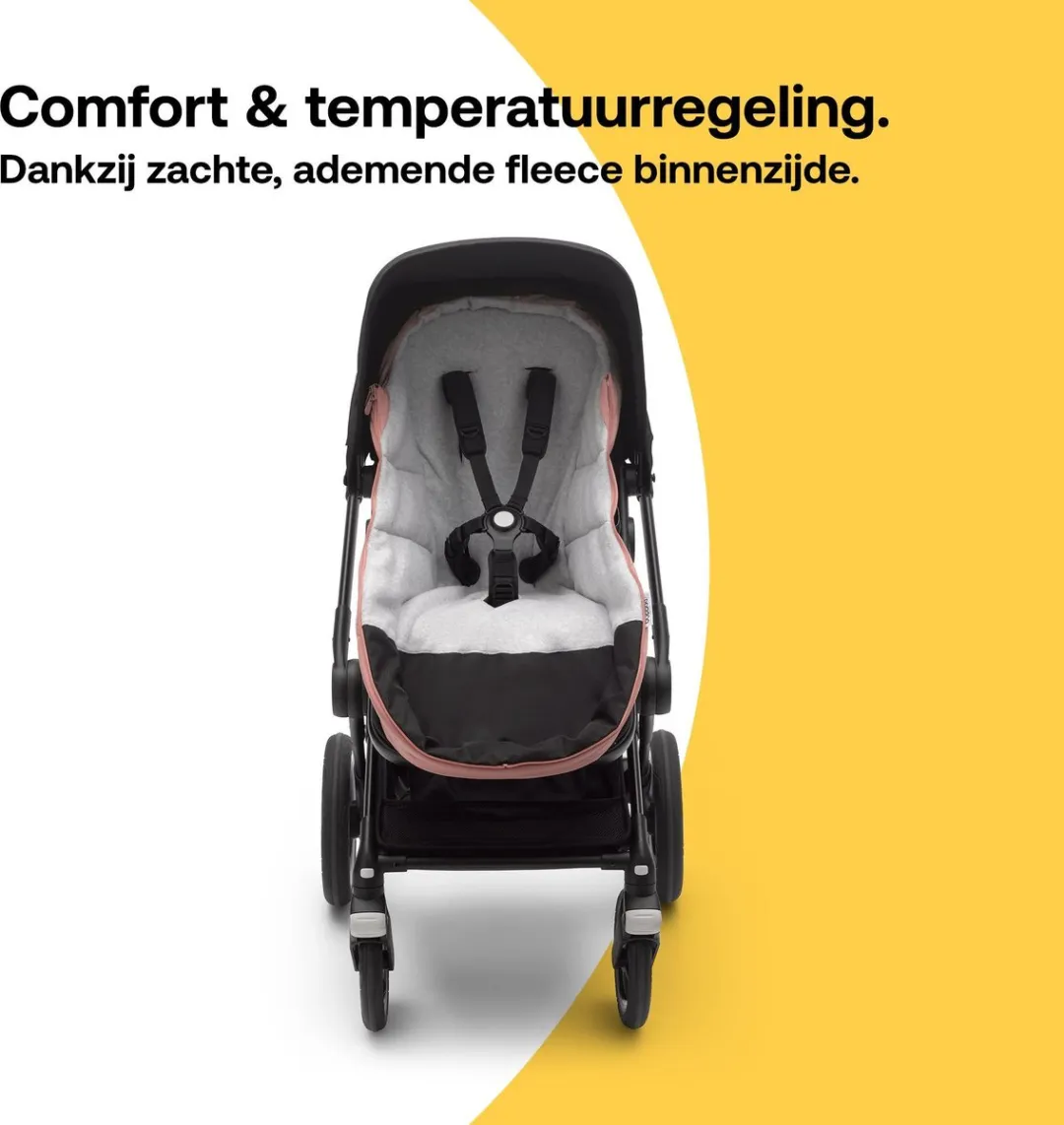 Bugaboo Voetenzak Evening Pink - All-season & Waterdicht