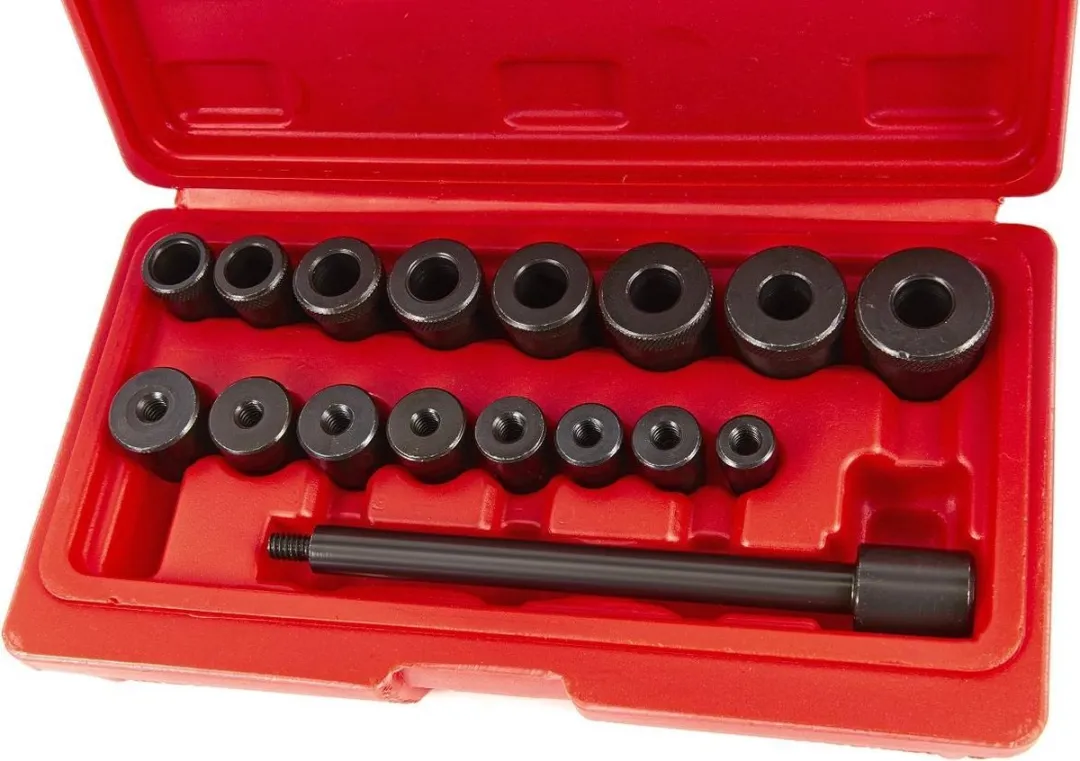 HBM Machines Koppeling Centreerset 17-delig - Rood