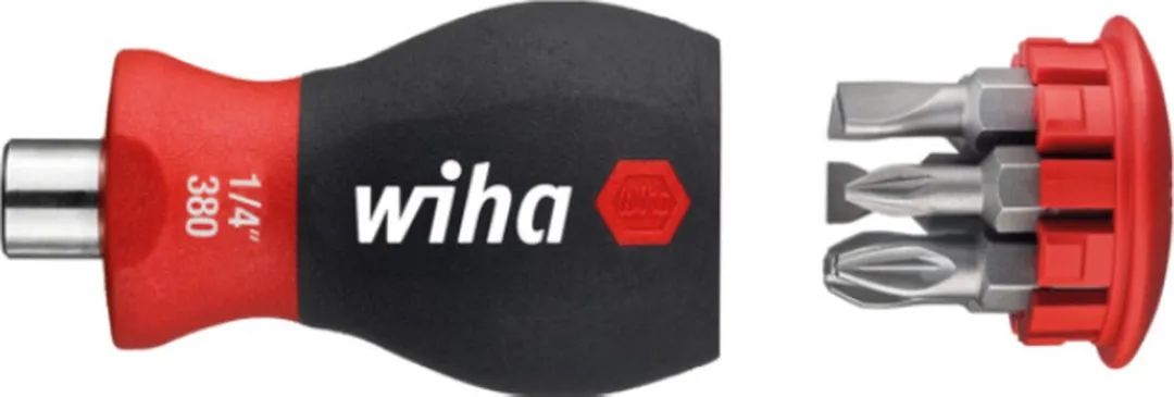 Wiha 33764 Schroevendraaier met bitmagazijn