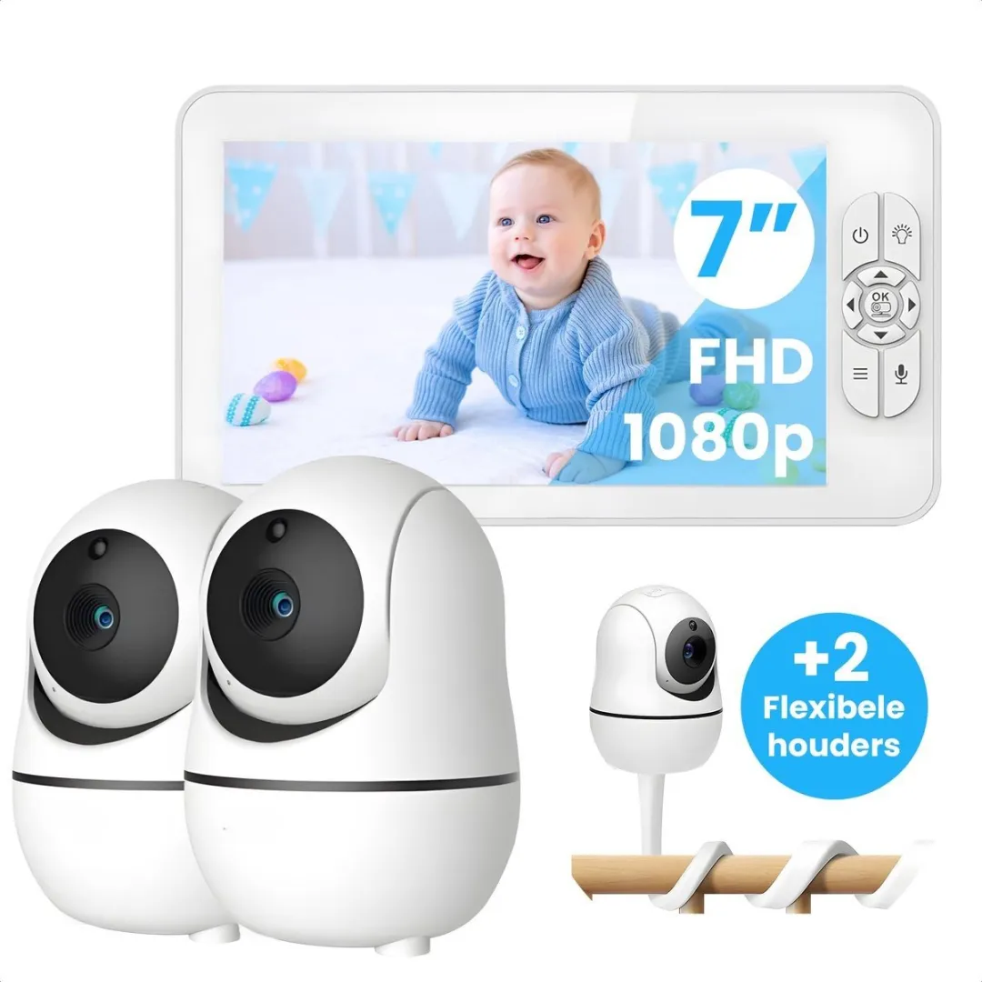 Zevio XL Elite Babyfoon 7 Inch