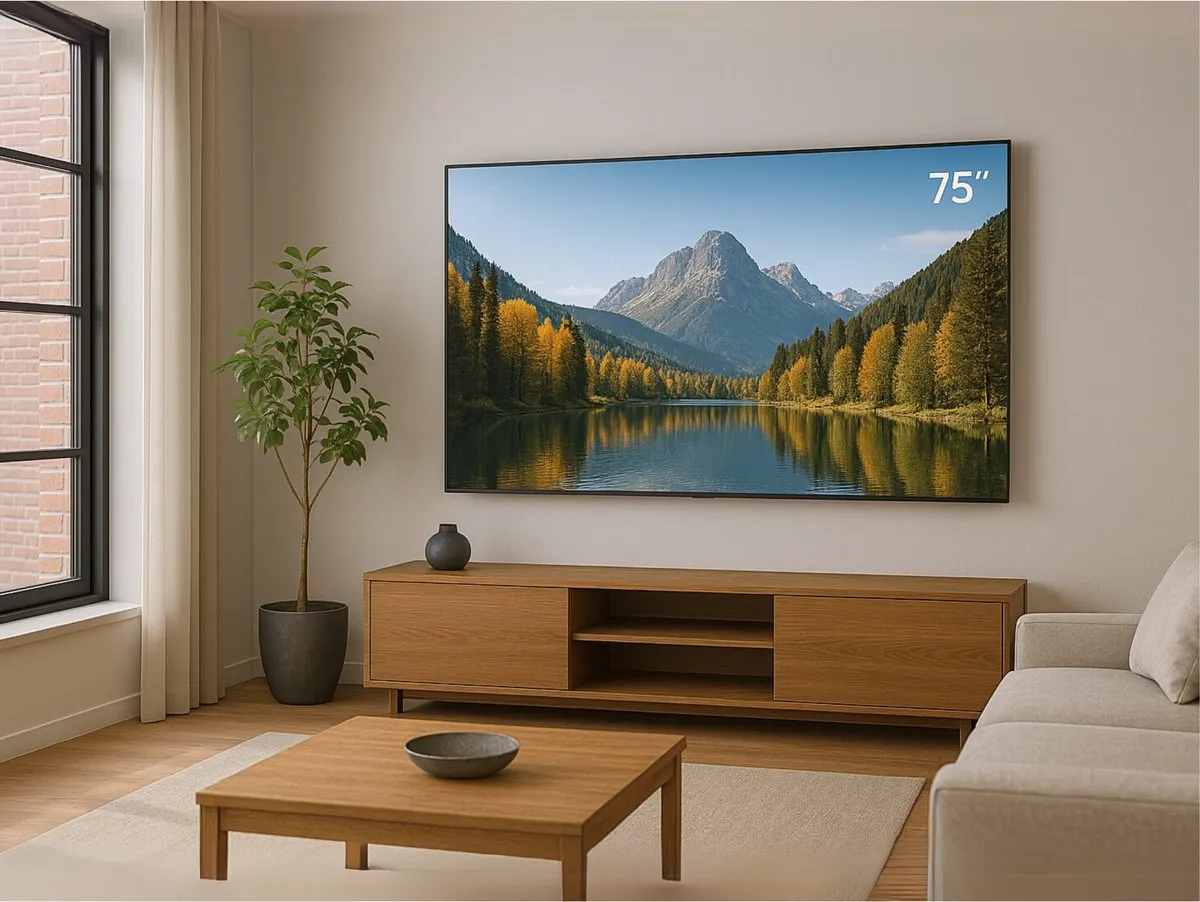 Salora 75QLED320 75 inch QLED TV - 4K Ultra HD - Zwart