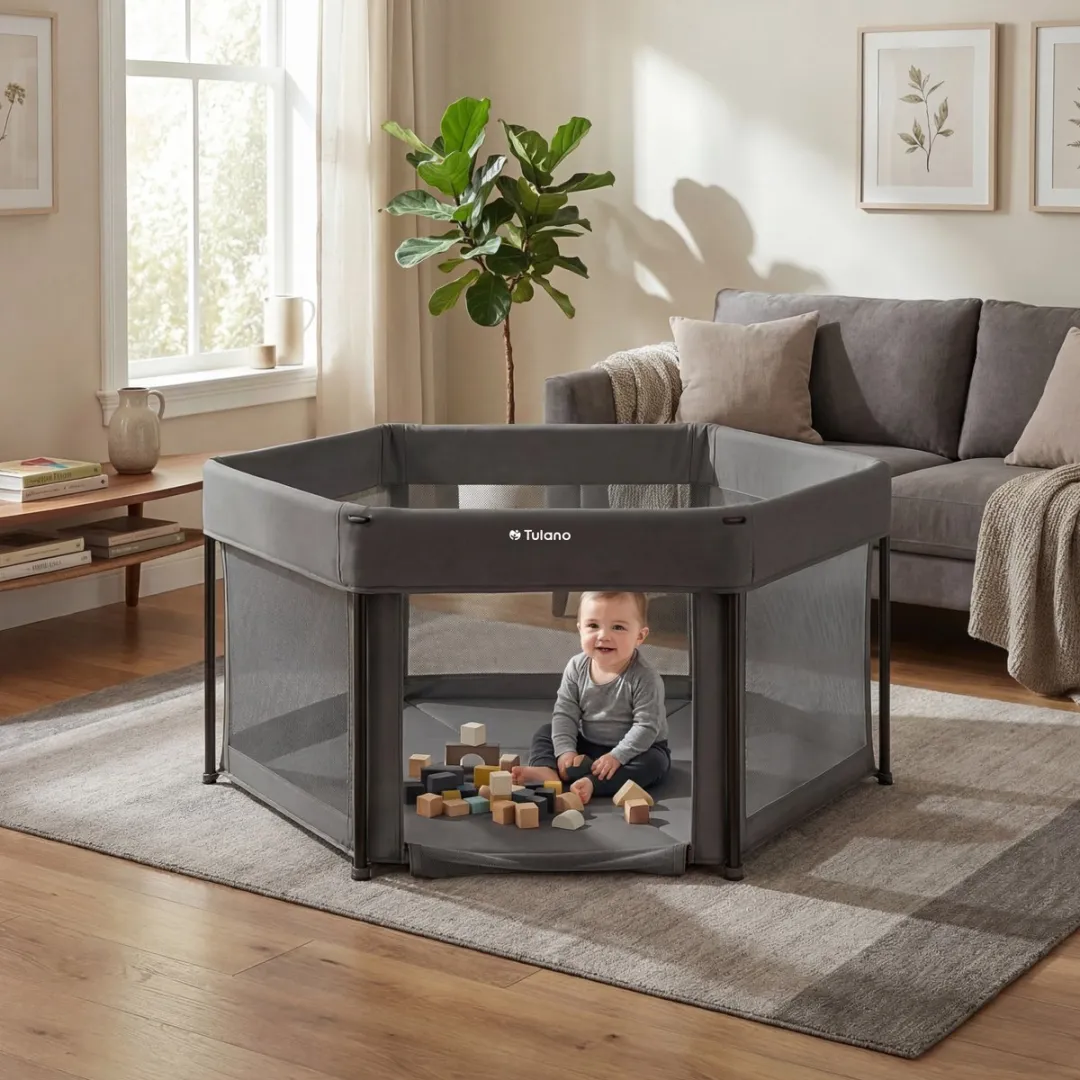 Tulano Cozy 30 Babybox - Grafiet - 125cm - 6-36 maanden