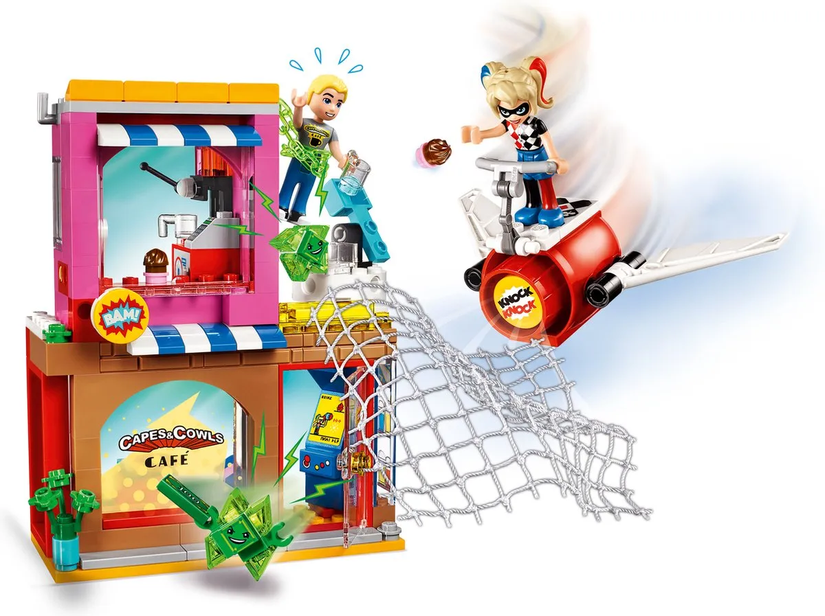 LEGO DC Super Hero Girls Harley Quinn Schiet te Hulp 41231 - 217 Stukken