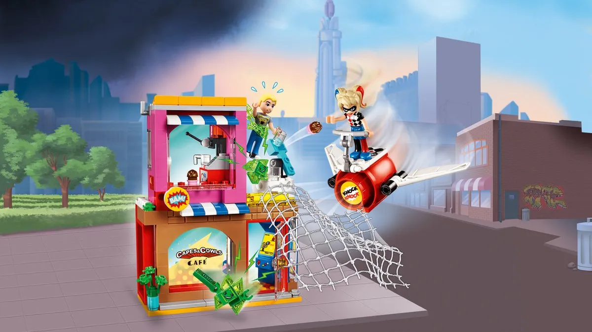 LEGO DC Super Hero Girls Harley Quinn Schiet te Hulp 41231 - 217 Stukken - afbeelding 6 van 6