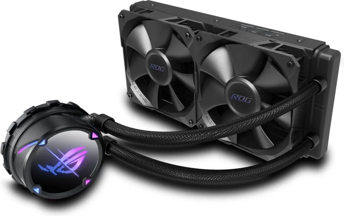 ASUS ROG Strix LC II 240 Vloeistofkoeler - 2x 12cm