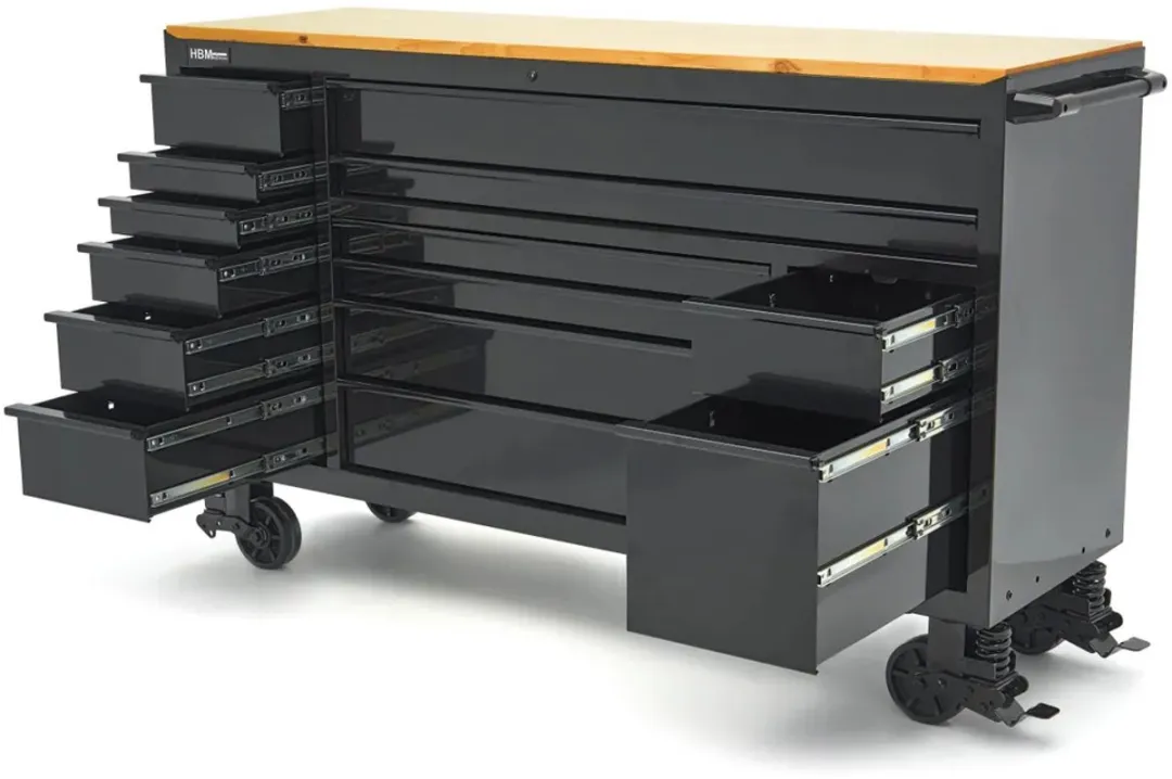 HBM 14 Laden Gereedschapswagen 182cm - 350kg