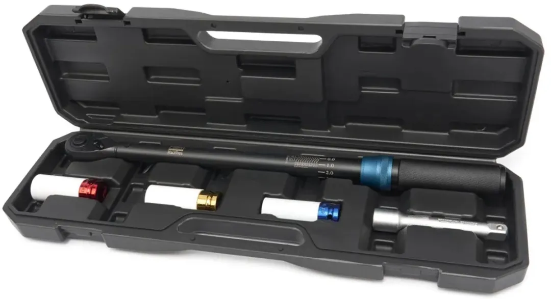 HBM Momentsleutel 5-delig 1/2" 40-210Nm