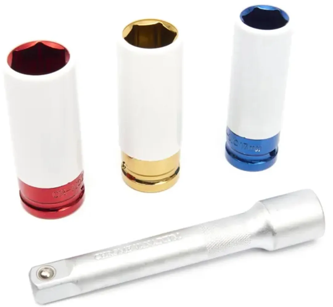 HBM Momentsleutel 5-delig 1/2" 40-210Nm - o.a. 17/19/21mm - Zwart