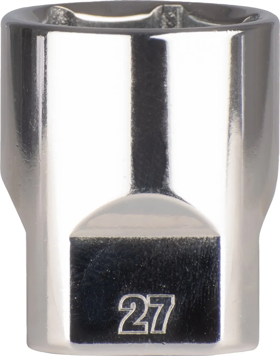 Milwaukee 4932480025 ½˝ Drive 27mm Chroom Dop