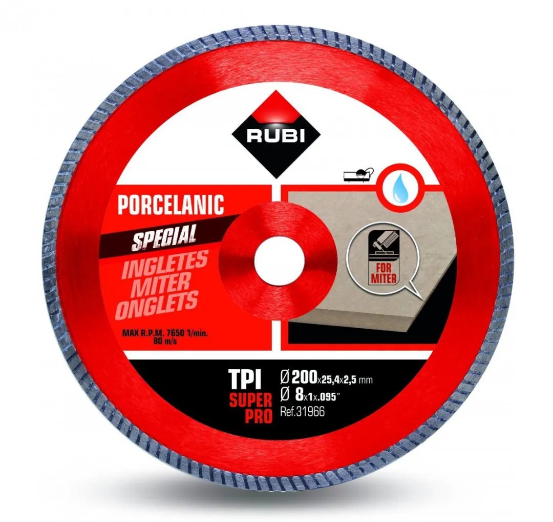 Rubi TPI Diamant Doorslijpschijf 250mm